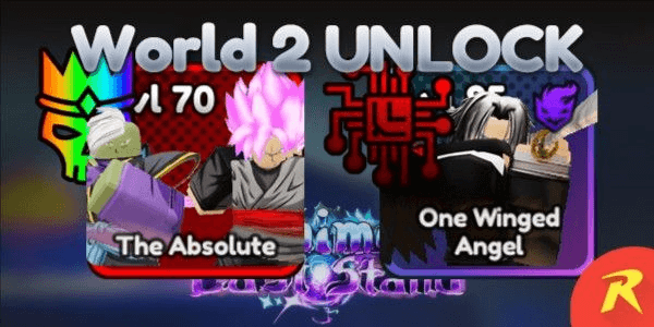 Gambar Product Akun World 2 (The Absolute OVERLORD + One Winged GLITCHED) Anime Last Stand