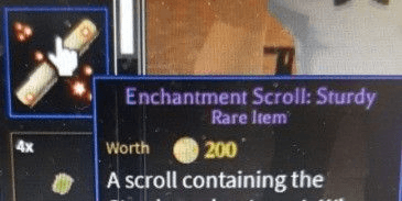 Gambar Product Enchantment Scroll: Sturdy | Arcane Odyssey (RARE ITEM)