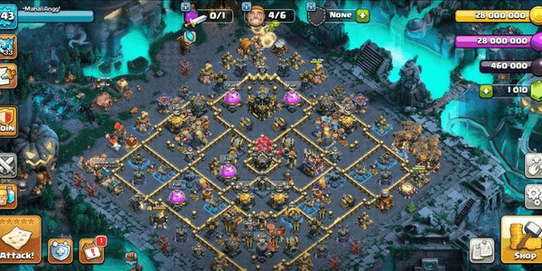 Gambar Product SCENERY GHOST | MAX CHARGE | TH17 FULL MAX | EXP 243 | MahaliAngg | HERO 100 100 90 75 50 | GEMS 1010 | CN 2000