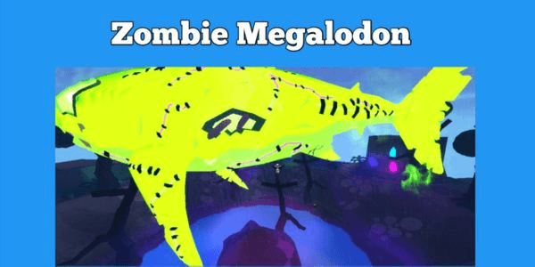 Gambar Product Fish It! Zombie Megalodon (Secret)