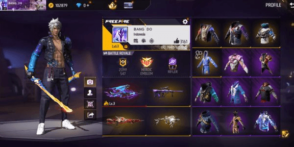 Gambar Product Cheap Quality Free Fire Account & Guaranteed