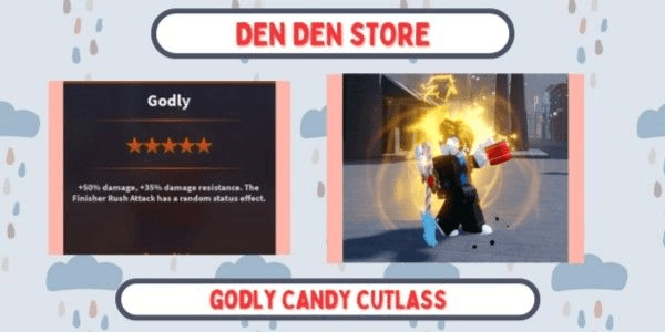 Gambar Product GODLY CANDY CUTLASS (EVENT) - A Universal Time + 5 Mythical Random Skin