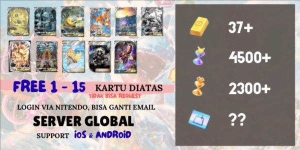 Gambar Product Reroll Account READY TO GACHA Starter - 2