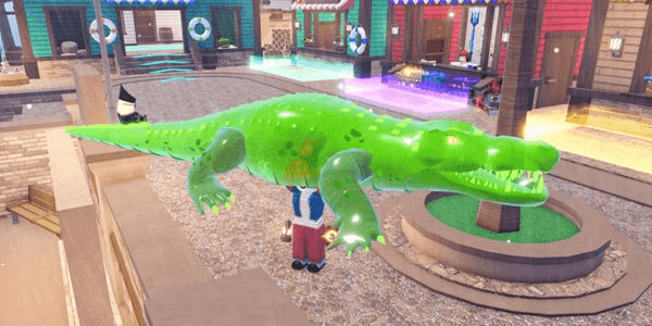 Gambar Product Crocodile Green Gemstone | FISH IT!