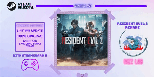 Gambar Product Resident Evil 2 Remake Steam Sharing Guard LIFETIME