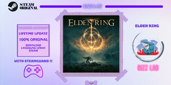 Gambar Product Elden Ring + DLC Steam Sharing Guard LIFETIME