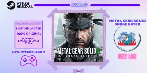Gambar Product Metal Gear Solid Snake Eater Steam Sharing Guard LIFETIME