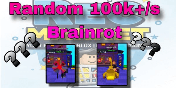 Gambar Product Random 100k+/s Brainrots - Plants Vs Brainrots