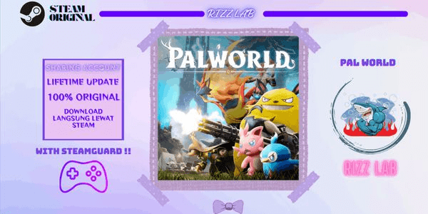 Gambar Product PalWorld Steam Sharing Guard LIFETIME