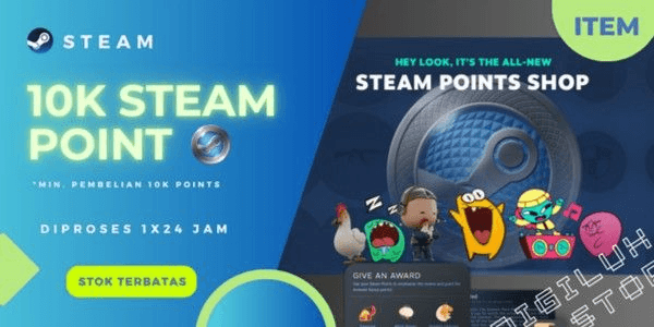 Gambar Product 10,000 Steam Points