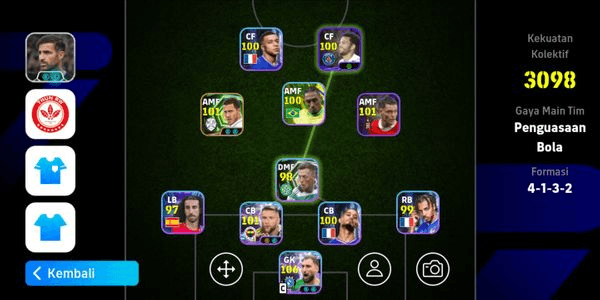 Gambar Product AKUN EFOOTBALL GG STREGHT 3000++ MURAH