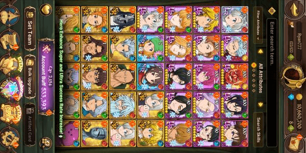 Gambar Product Akun Seven Deadly Sins Murah Part. 10