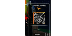 Shawdow Mist (Aura Skin)
