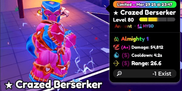 Gambar Product Crazed Berserker (Evo) Almighty