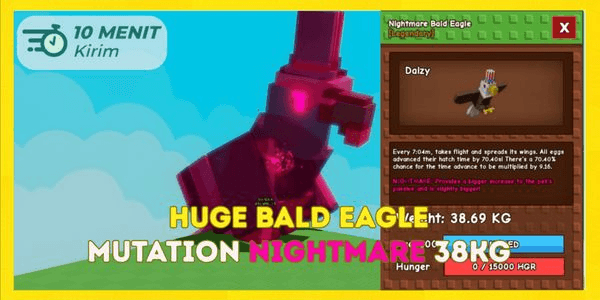 Gambar Product bald eagle huge max age