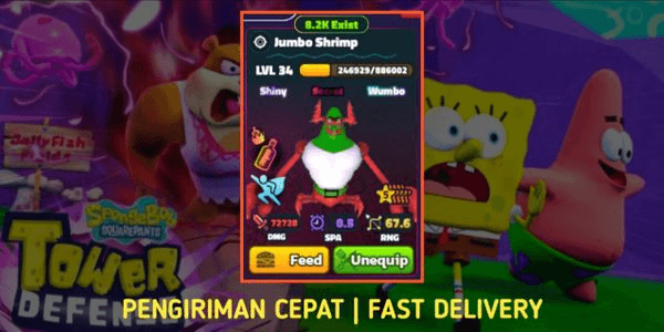 Gambar Product Jumbo Shrimp (Shiny Wumbo)