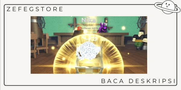 Gambar Product Akun Starter Polosan | Fruit Battlegrounds - Nika Fruit