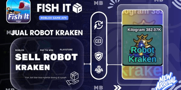 Gambar Product Robot Kraken Fish It!