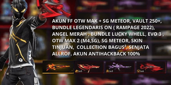 Gambar Product AKUN SESUAI SPESIFIKASI+ ANTIHACKBACK 100%