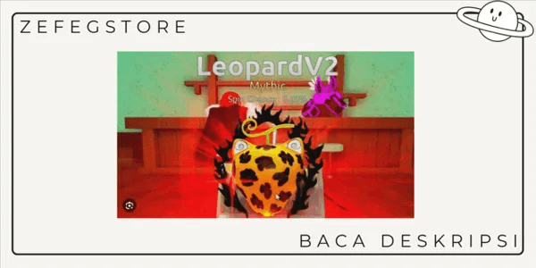 Akun Starter Plain | Fruit Battlegrounds - LeopardV2
