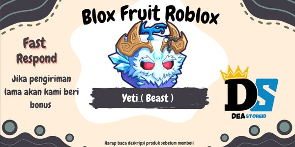 Gambar Product Yeti (Beast) | Blox Fruit RBL