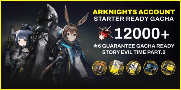 Gambar Product Arknights Starter Ready Gacha [A]