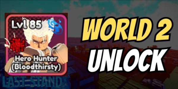 Gambar Product Akun Starter Anime Last Stand - Unlock World 2
