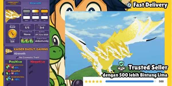 Gambar Product Hydra Alrenoth Full Mutation Legendary Color Potion | Dragon Adventures