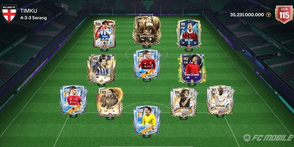 Gambar Product Akun EA FC OVR 110+ ( 3 )