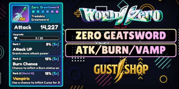 Gambar Product Zero Greatsword