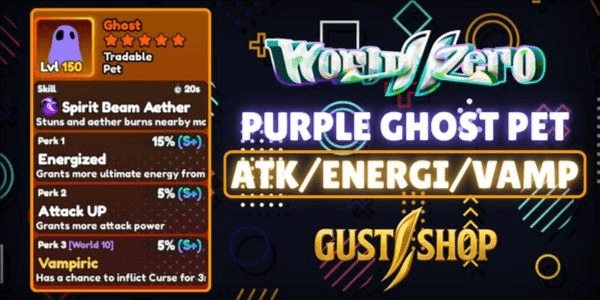 Gambar Product Purple Ghost Pet - Perfect Vampiric