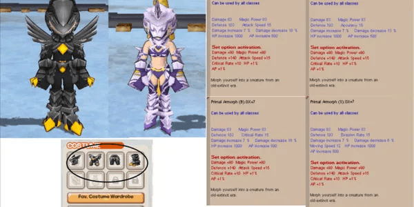HTBS Primal Armoph GX +7 DDI 45% ODI 28% Permanent Costume