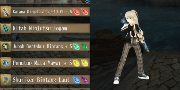 Gambar Product 1 SET OF KATANA EQUIPMENT