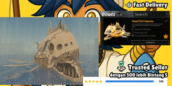 Limited Boat Dead Fish Express (Perahu 4 kursi, Speed 190s/ps) | Fisch