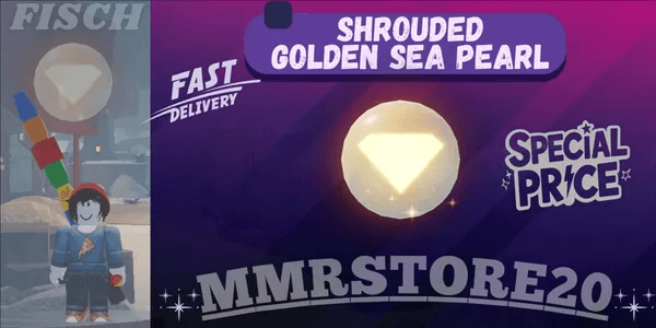 Shrouded Golden Sea Pearl | Shrouded GSP | Fast Delivery - FISCH