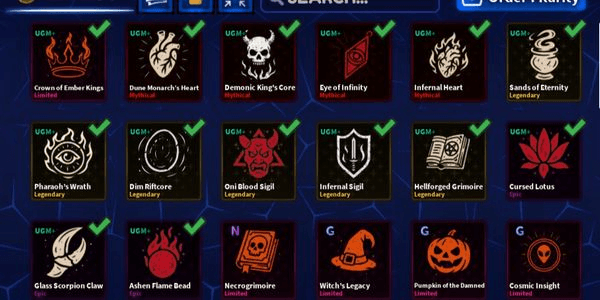 Gambar Product AKUN RANK SR+ x1 REBIRTH | 3 GR SHADOW | RELIC TERBARU