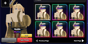 Baddie Gilgamesh Skin | Anime Vanguards