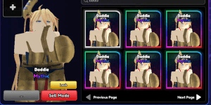 Baddie Gilgamesh Skin | Anime Vanguards