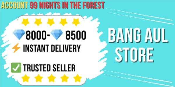Akun 99 Nights in the Forest | 8000 - 8500 Diamond | Random days survive
