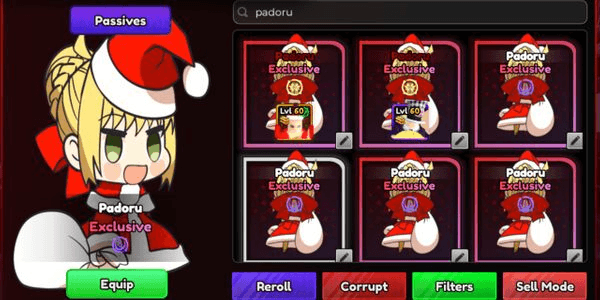 Gambar Product Padoru (Random 20-40 second) | Anime Vanguards