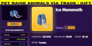 Ice Mammoth | Raise Animals | Gift/Trade