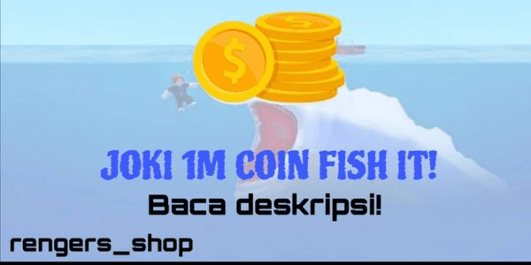Gambar Product JOKI 1M COIN | FISH IT!