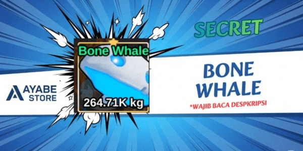 Gambar Product Bone Whale (Secret) - Fish it