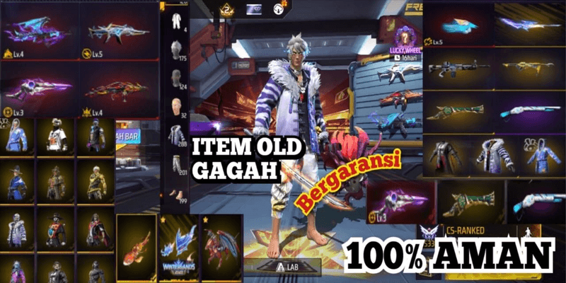 Buy Account FF ACCOUNT SG 2 SKIN ON, EVOUGUN ON, GUARANTEED ANTI-HACK ...