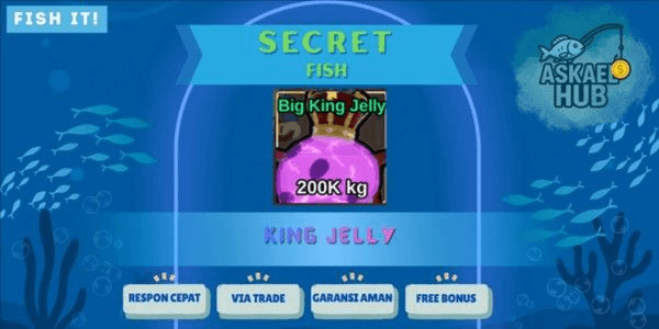 Gambar Product Secret - King Jelly | Fish It!