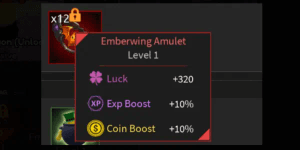 Emberwing Amulet (Halloween Event Ornament) - Lootify