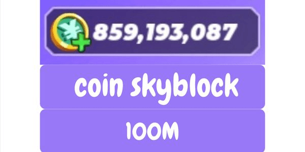 Gambar Product Coin Skyblock 100M