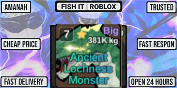 Gambar Product Limited Big Ancient Lochness Monster (MAXTON 381K kg)