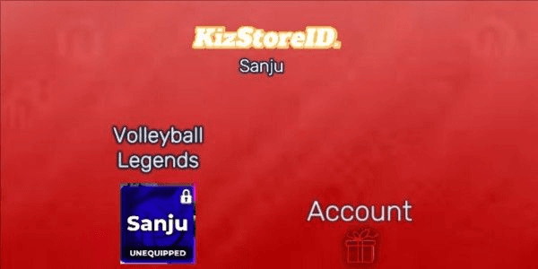 Gambar Product Akun Polosan "Sanju" Volleyball Legends