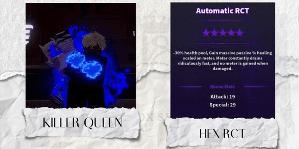 Gambar Product Hex RCT Killer Queen | Mythic Trait - A Universal Time (AUT)